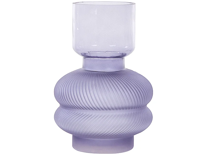 Vase à fleurs RODIA Verre 24 cm Violet