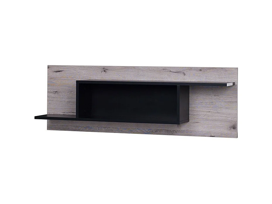 Boekenkast MALAGA - Kleur Wellington eiken - 120 x 20 x 40 cm