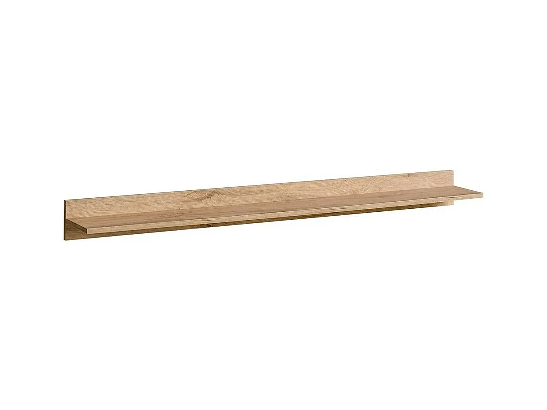 Wandplank TINO – 150 cm – Wotan Eiken – Industriële en Scandinavische stijl