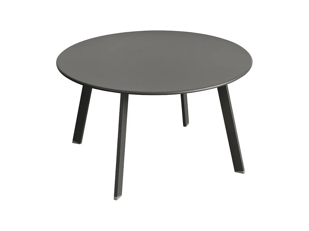 Table basse Saona graphite D 70 cm Hespéride