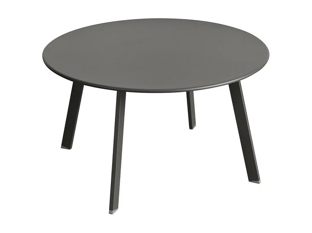 Table basse Saona graphite D 70 cm Hespéride