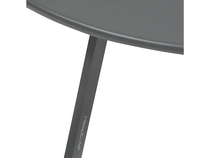 Table basse Saona graphite D 70 cm Hespéride
