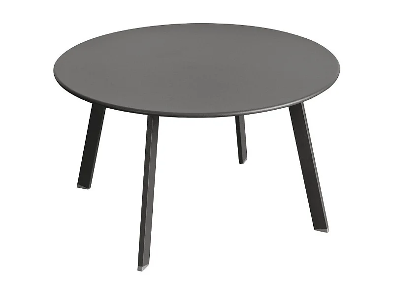 Table basse Saona graphite D 70 cm Hespéride