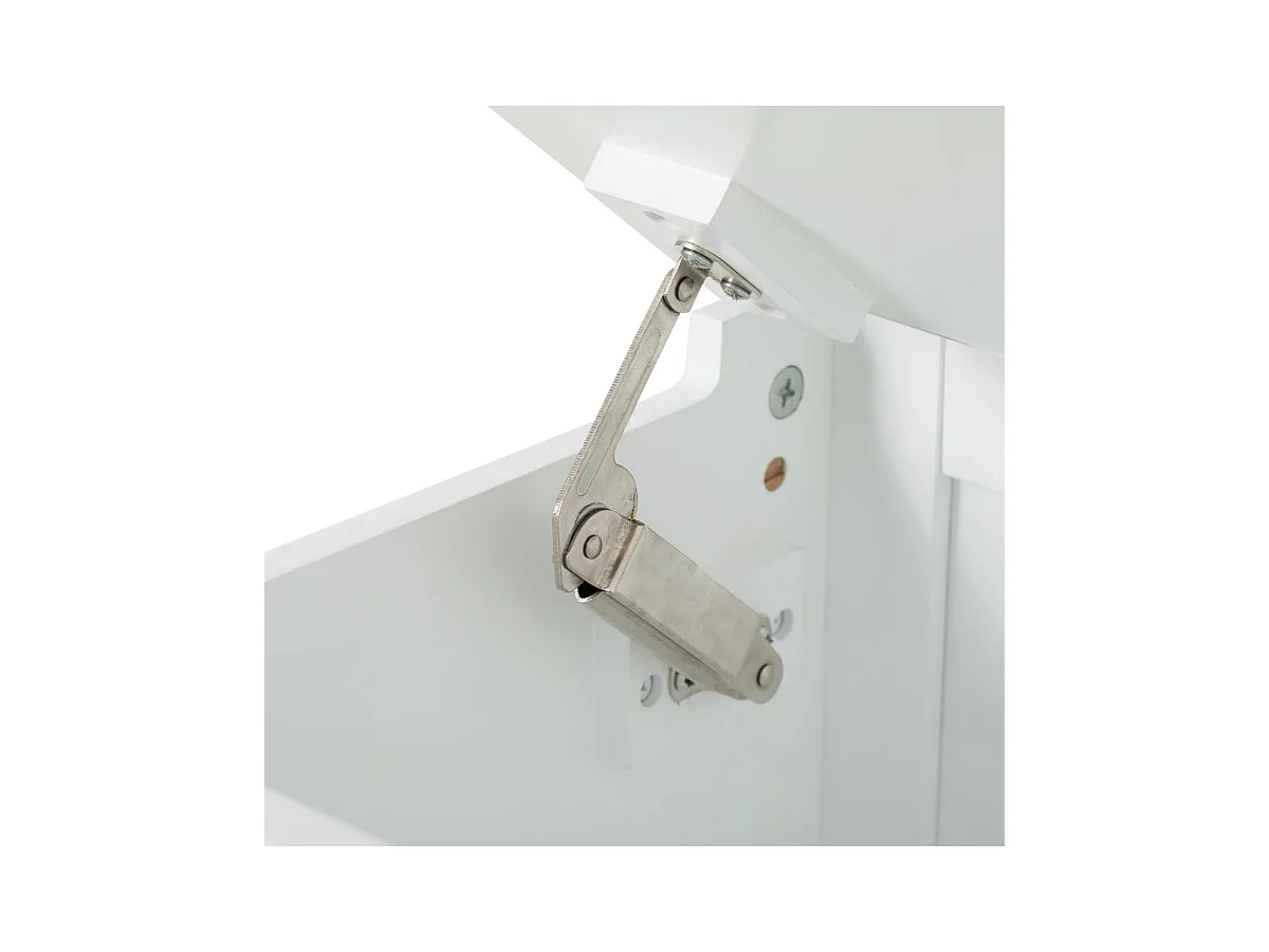 Banc de Rangement pour Enfant "Vlad" 74cm Blanc