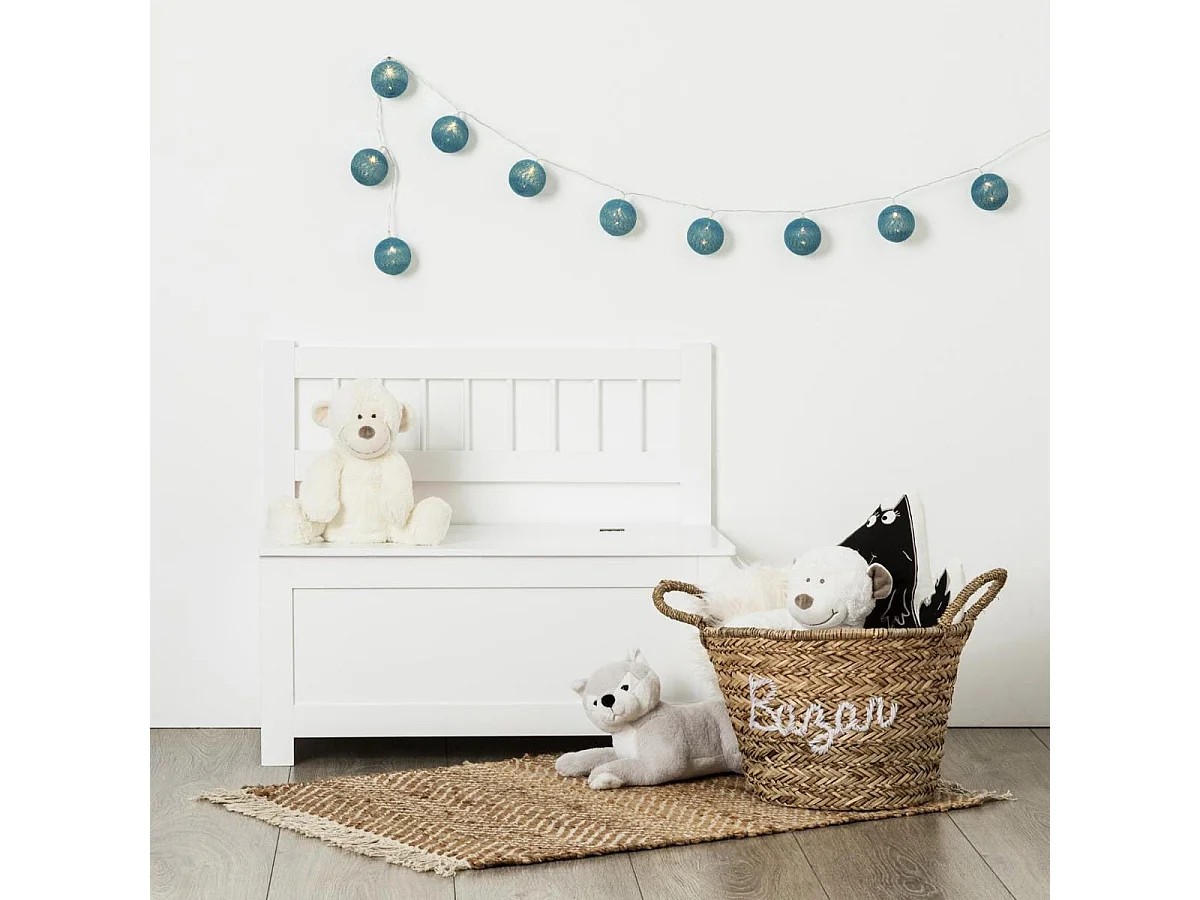 Banco baúl para niños 74.5 x 34 x 64 cm