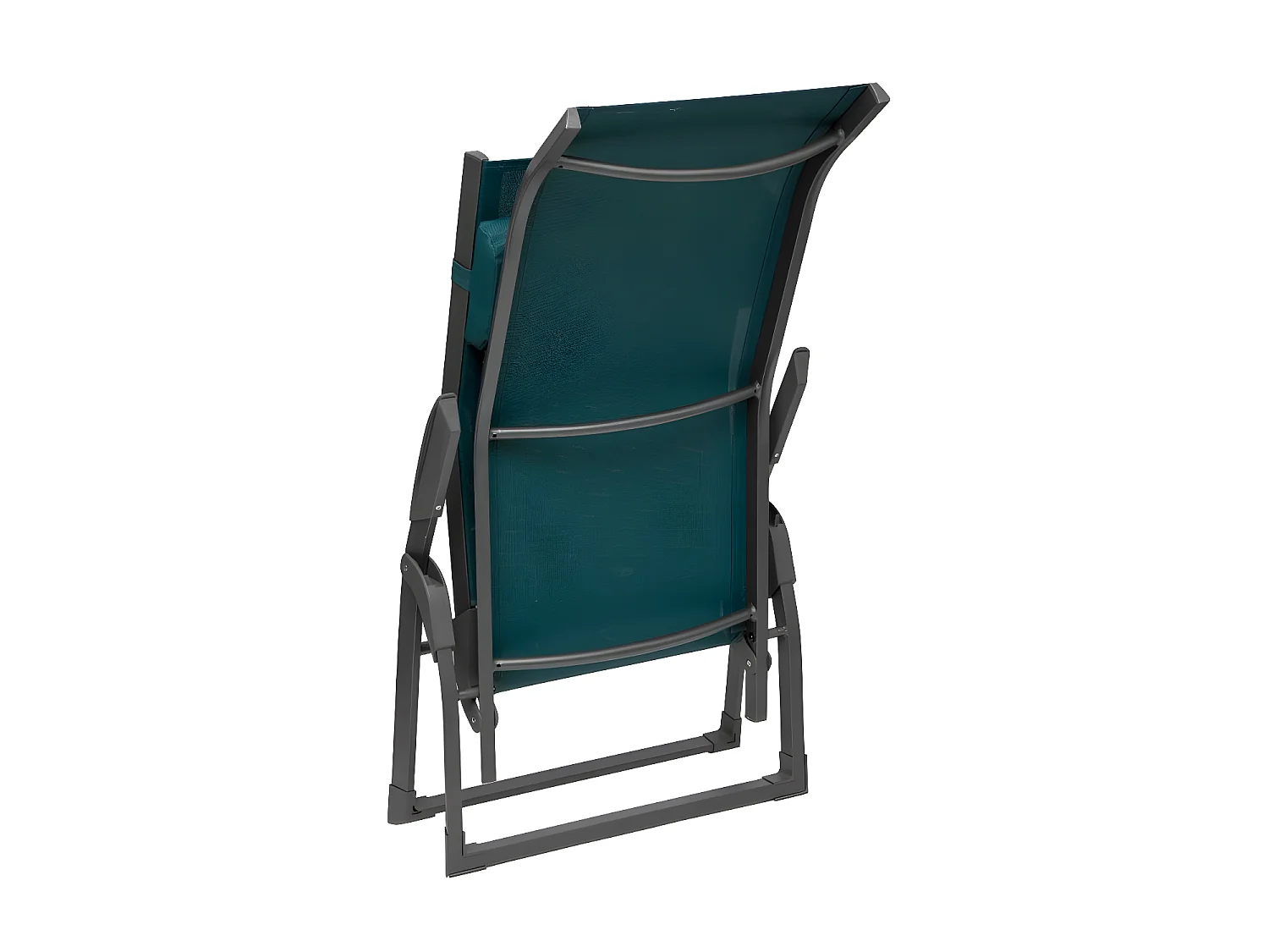 Transat 2 positions bleu canard / graphite Decima Hespéride