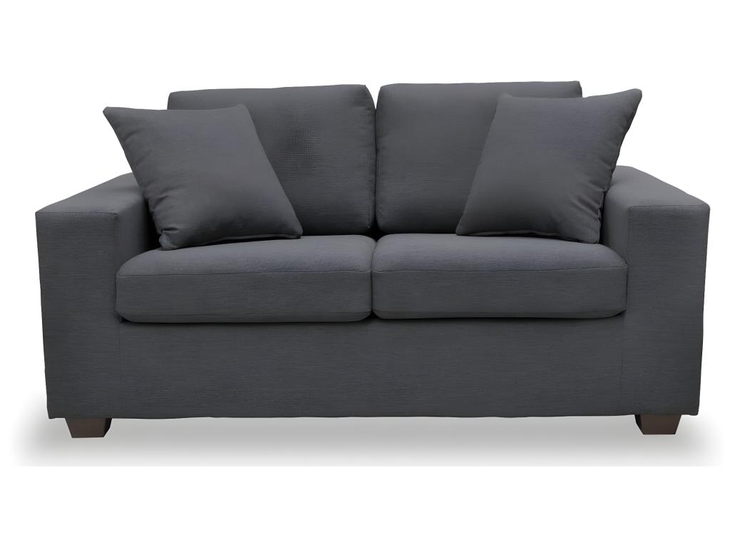 2-Sitzer-Sofa Stoff Yudo - Grau