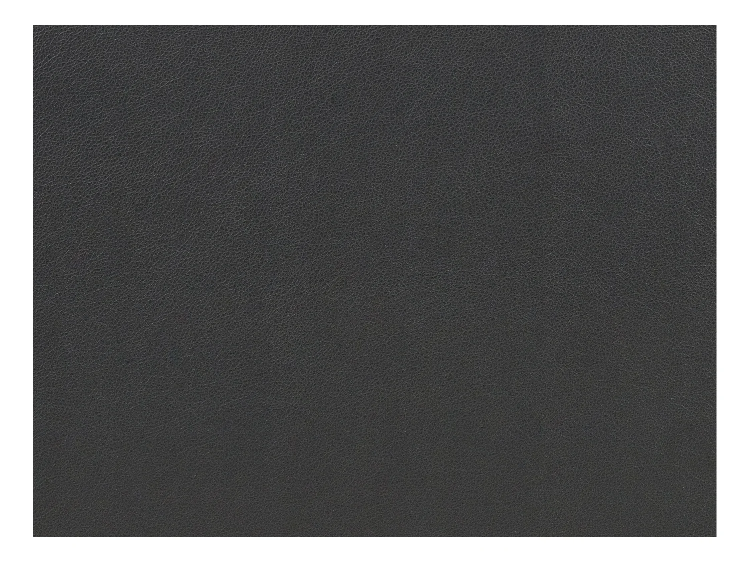 Canapé d'angle cuir MISHIMA - Noir - Angle gauche