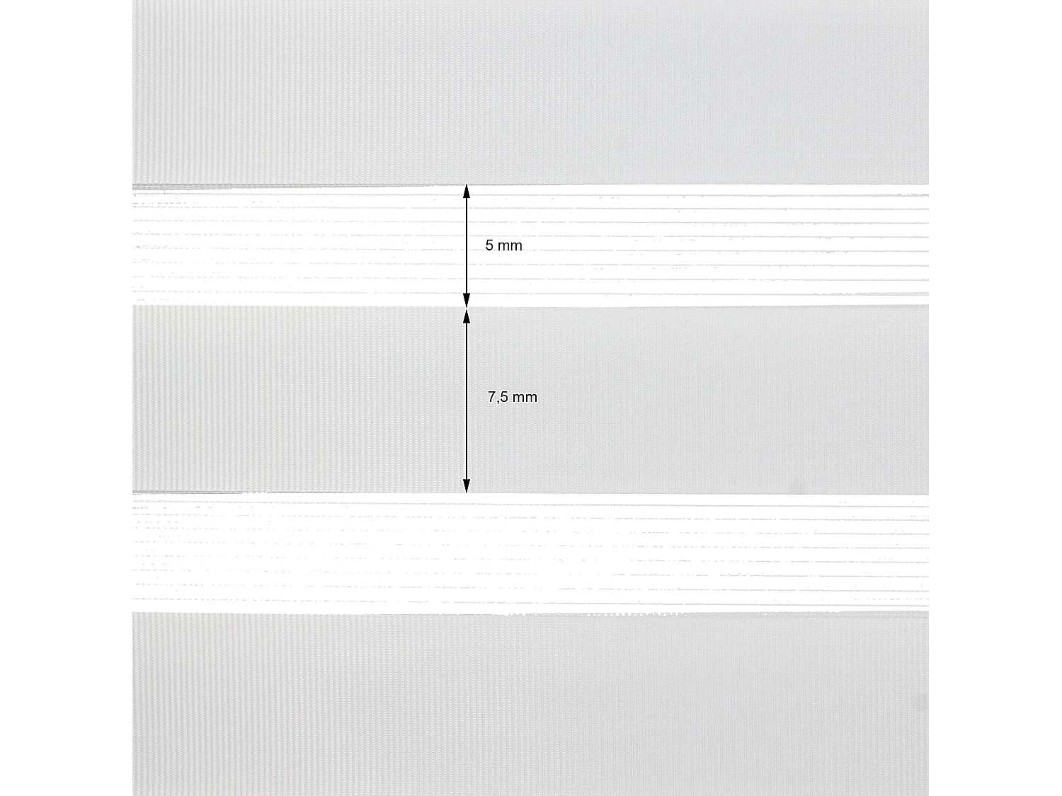 Store double gris clair 90x230 cm Klemmfix sans perçage ECD Germany