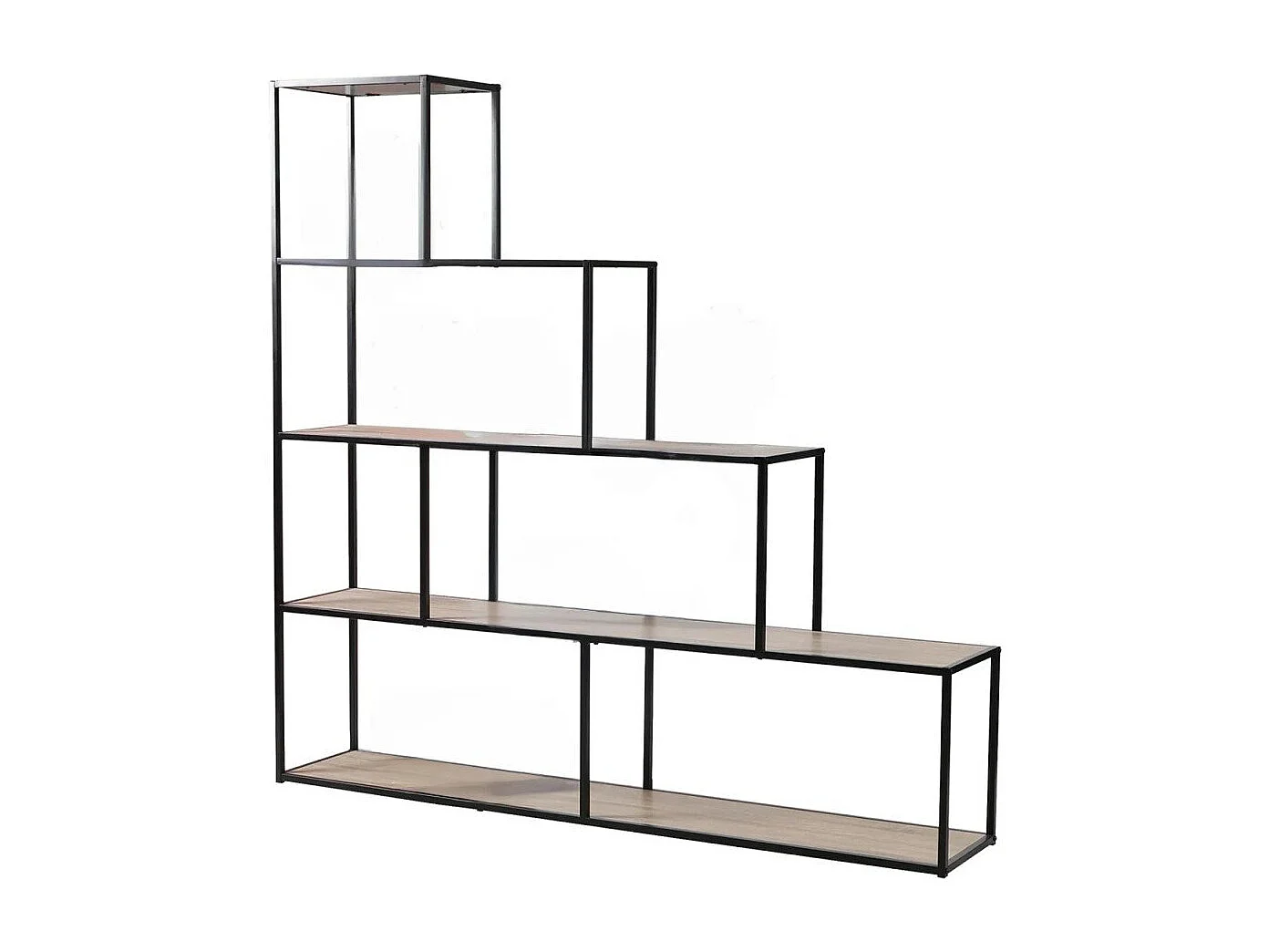 Bücherregal im Treppen-Design - L160 x H157 cm - Colorado