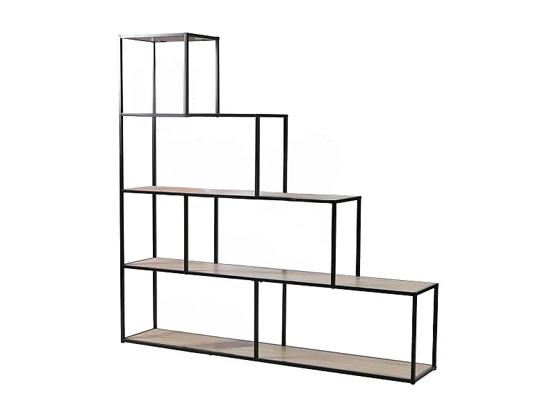 Bücherregal im Treppen-Design - L160 x H157 cm - Colorado