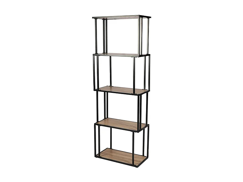 Étagère Bibliothèque Destructuré Industriel - H170 x L60 cm - Colorado