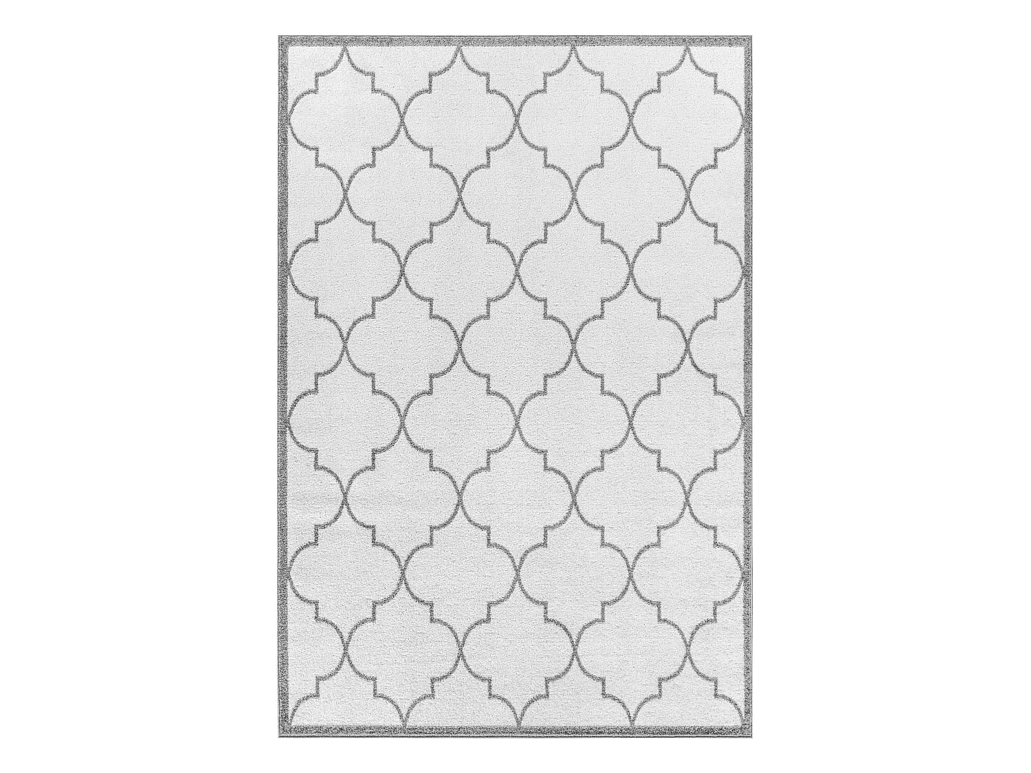 Tapis Vintage Oriental - Blanc/Gris - 120x170cm - QUINN