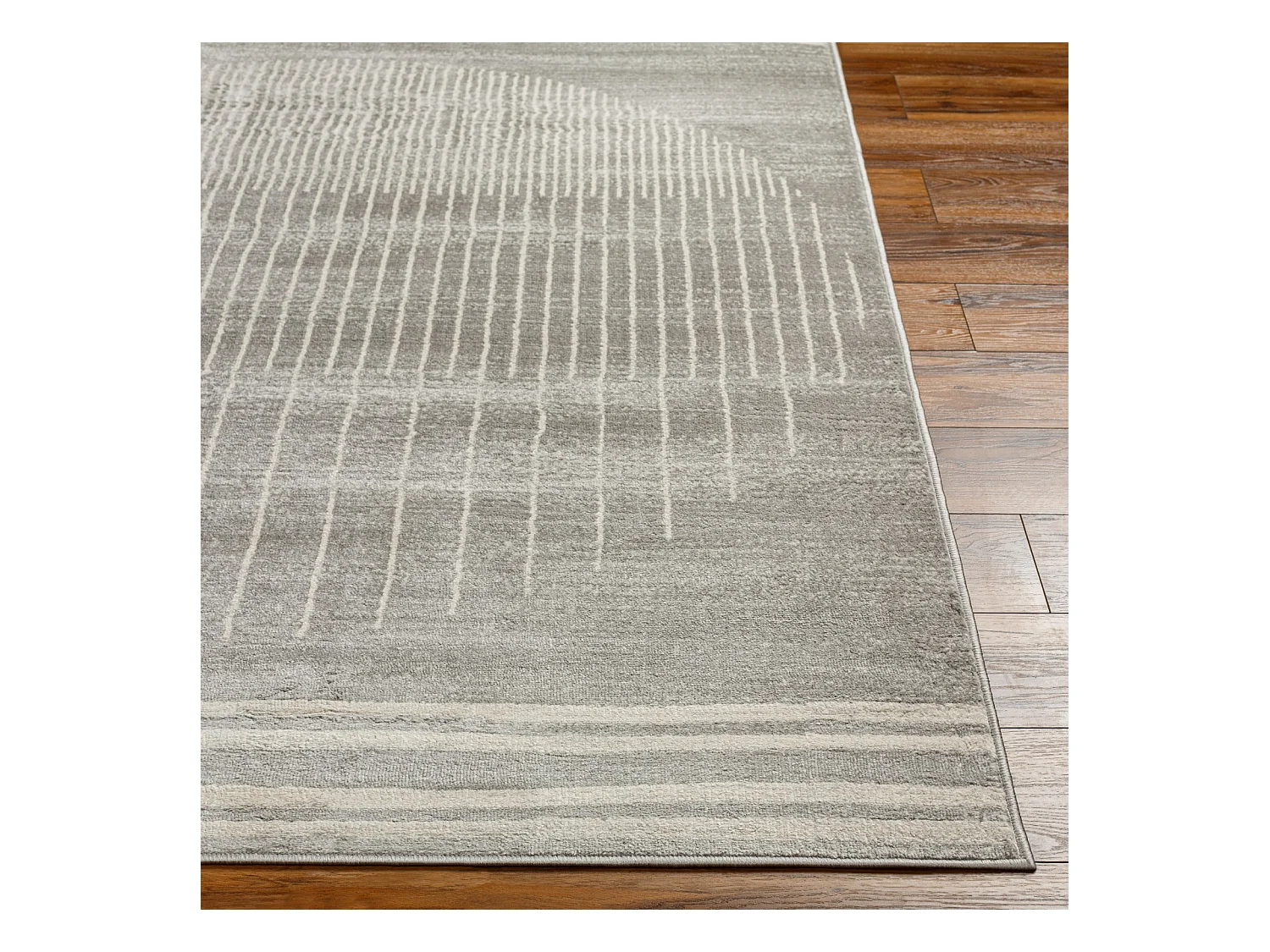 Modern Scandinavisch Tapijt - Grijs/Beige - 160x215cm - ENSO
