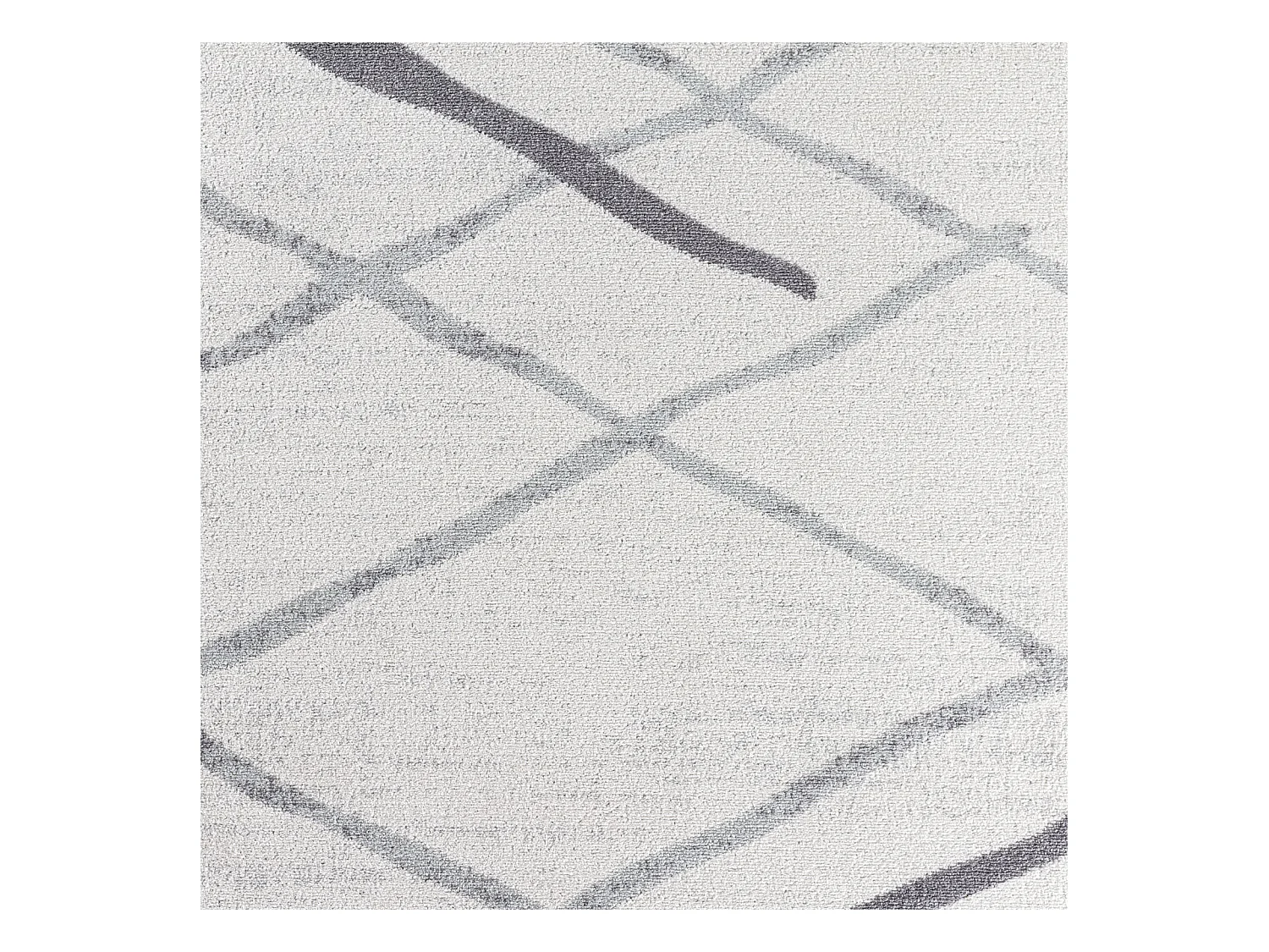 Tapis Scandinave Moderne - Blanc/Gris - 120x170cm - FELICIA