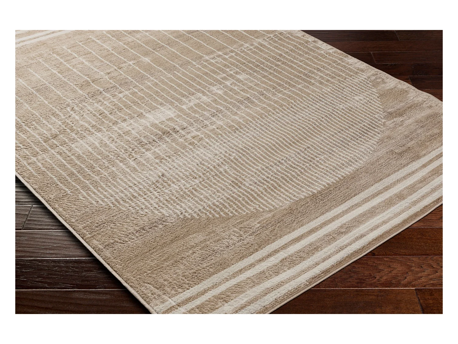 Moderner Skandinavischer Teppich - Braun/Beige - 160x215cm - ENSO