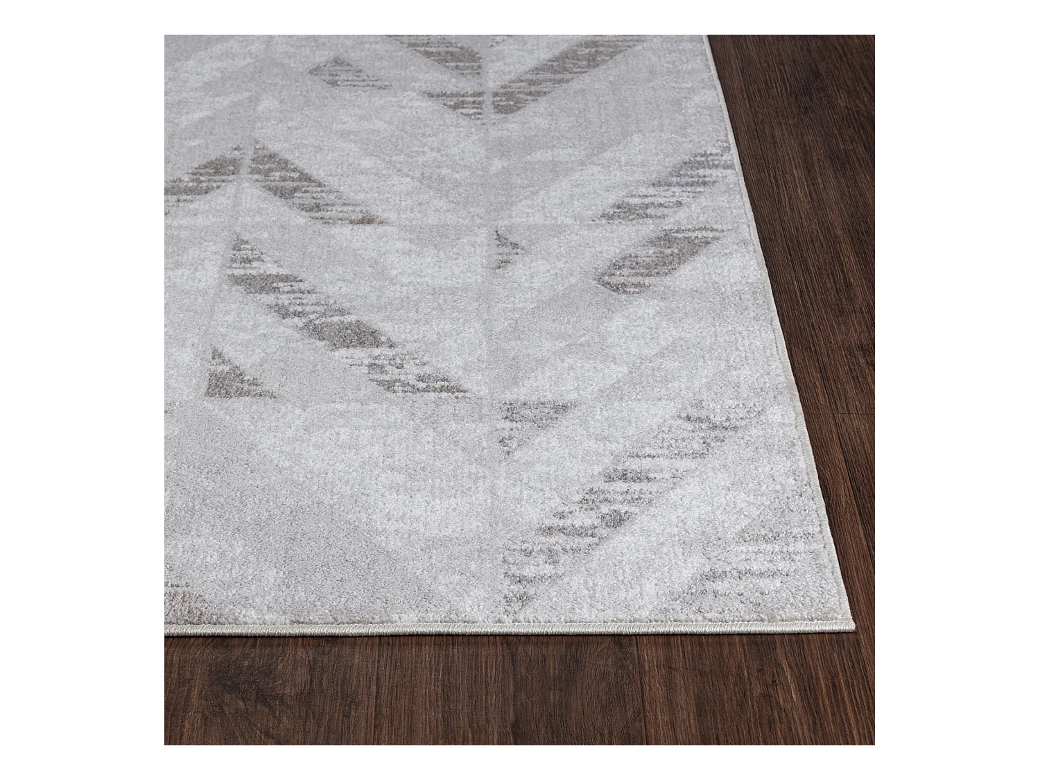 Tapis Scandinave Moderne - Blanc/Gris - 120x170cm - DIANA
