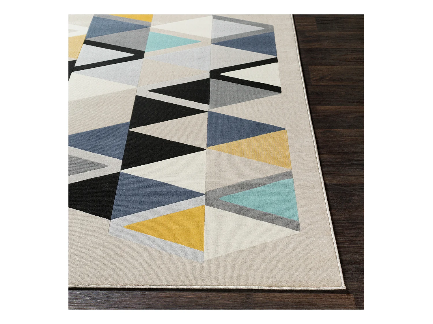 Modern Scandinavisch Tapijt - Meerkleurig/Grijs - 200x275cm - DELANEY