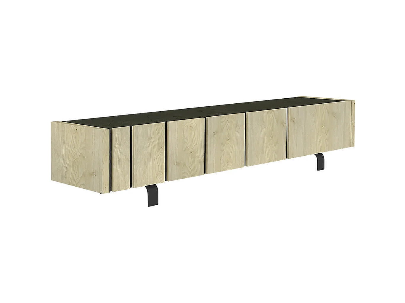 YUMA - Ensemble Salon Table Basse Relevable + Meuble TV