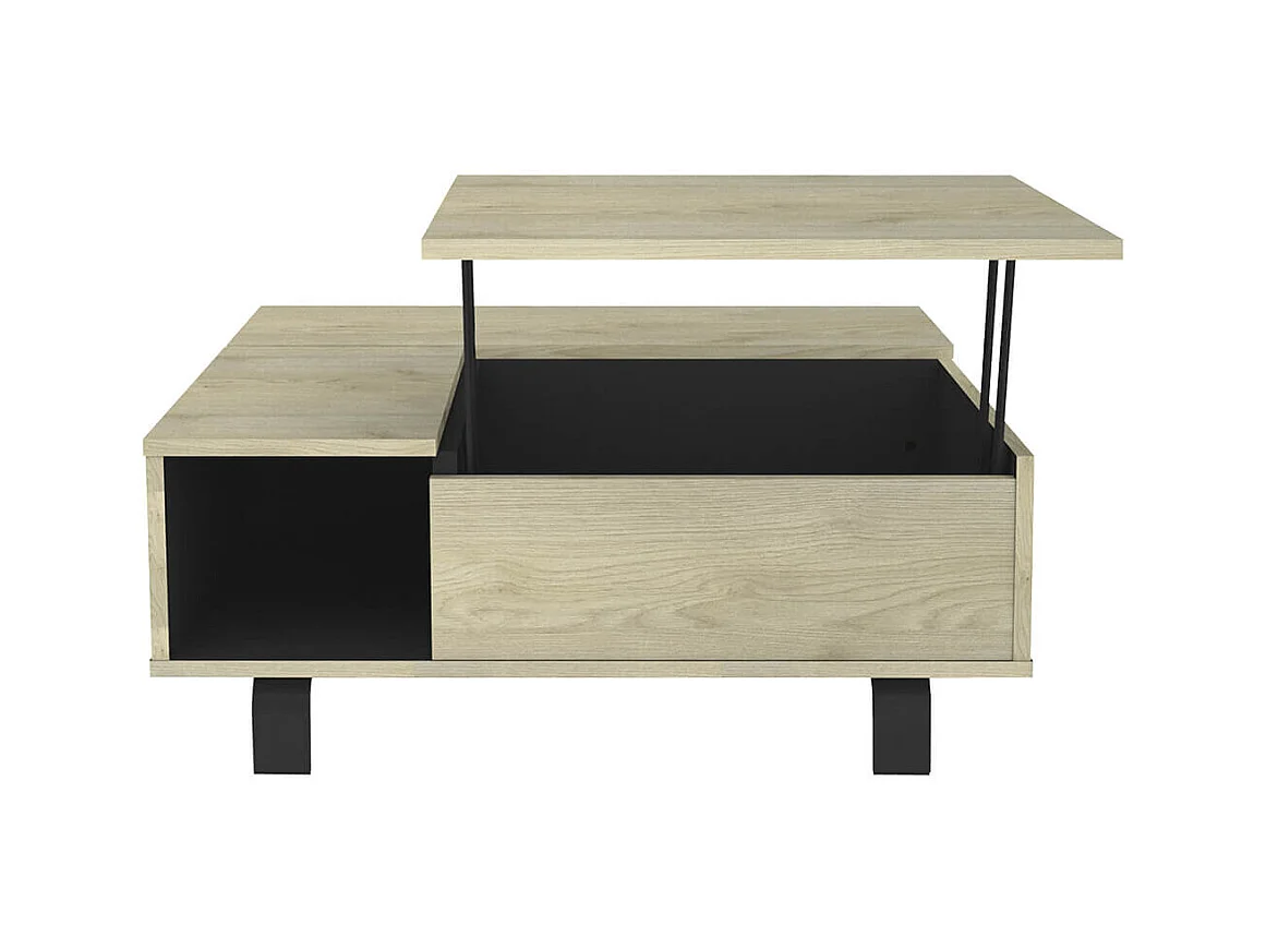YUMA - Ensemble Salon Table Basse Relevable + Meuble TV