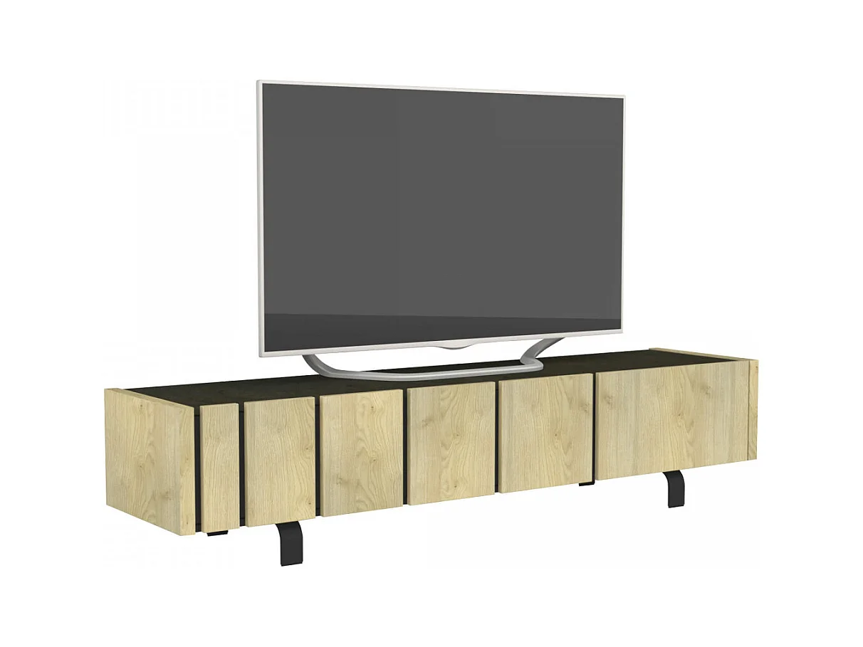 YUMA - Ensemble Salon Table Basse Relevable + Meuble TV