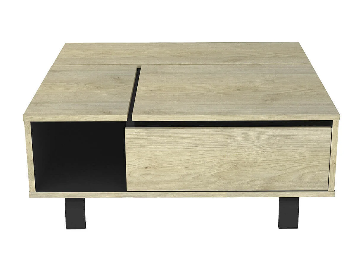 YUMA - Ensemble Salon Table Basse Relevable + Meuble TV