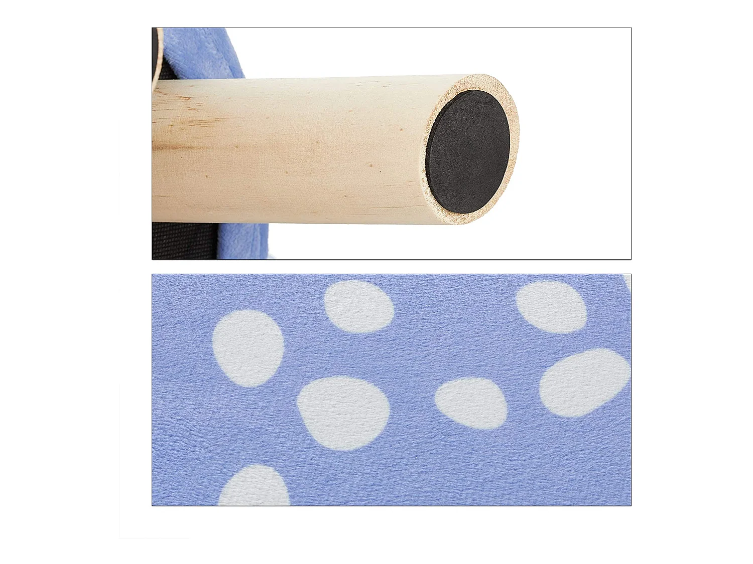 Sgabello animale per bambini blu 13_0002752