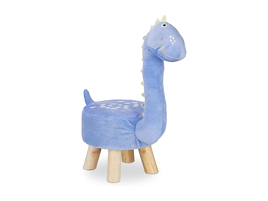 Tabouret animalier pour enfants bleue 57 x 28 x 57 cm 13_0002752