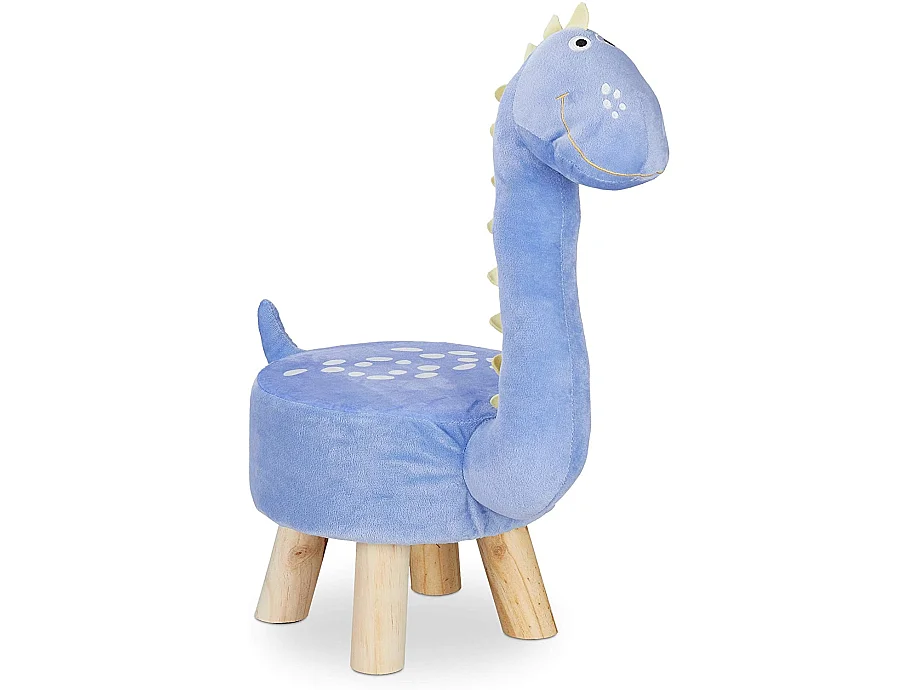 Tabouret animalier pour enfants bleue 57 x 28 x 57 cm 13_0002752
