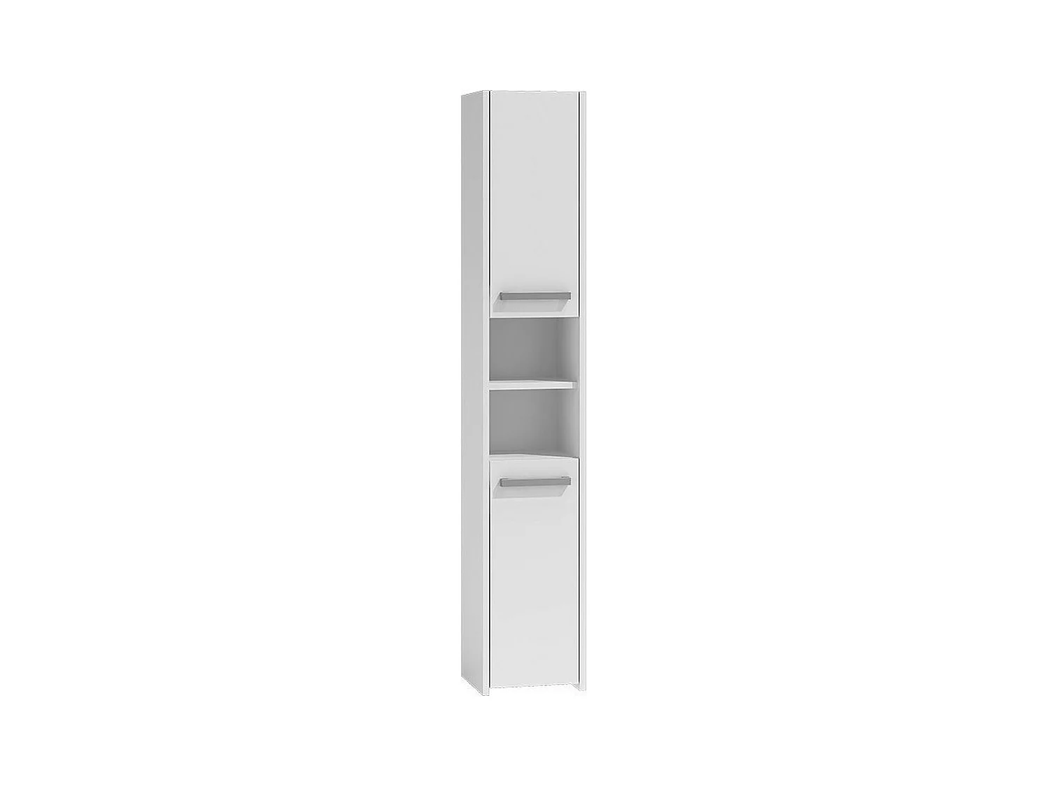 PISA | Colonne armoire salle de bain | 30x30x170 cm | Meuble salle de bain | Rangement salle de bain