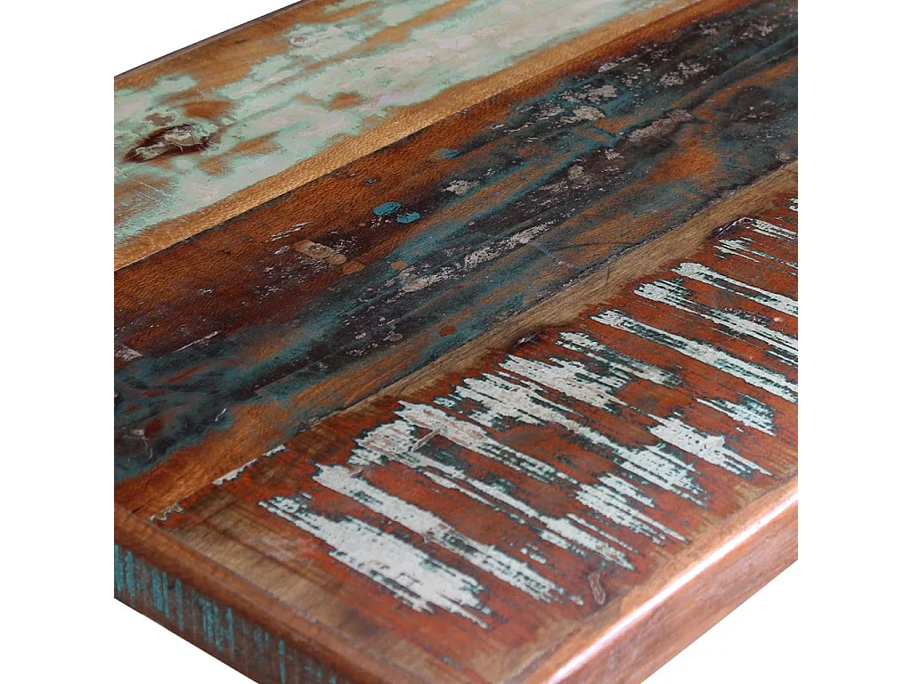 Table de salon salle bois marron 120 x 60 x 76 cm 0902177