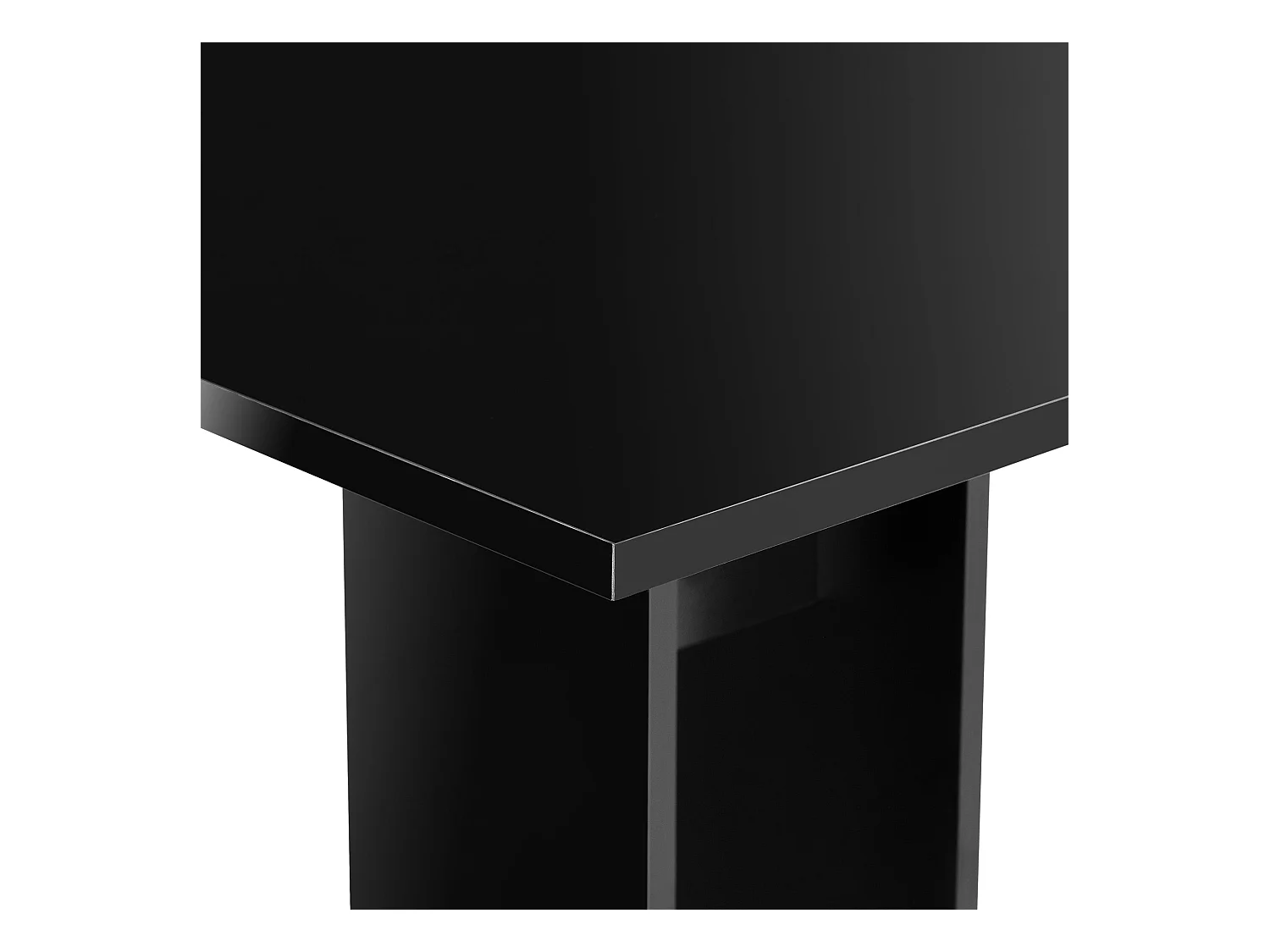 Comedor cocina salón mesa cuadrada 78 cm negro 03_0006126