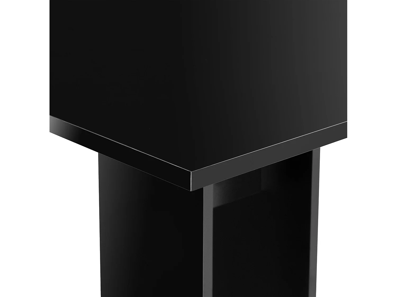 Comedor cocina salón mesa cuadrada 78 cm negro 03_0006126