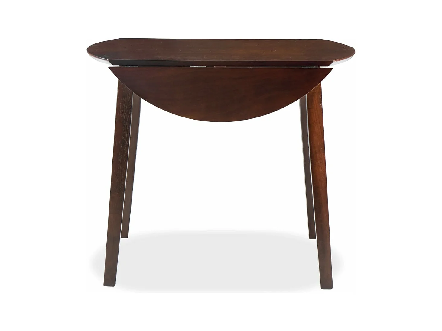 Table de salon salle effet bois marron 90 x 90 x 75 cm 0902249