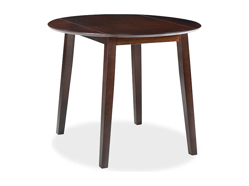 Table de salon salle effet bois marron 90 x 90 x 75 cm 0902249