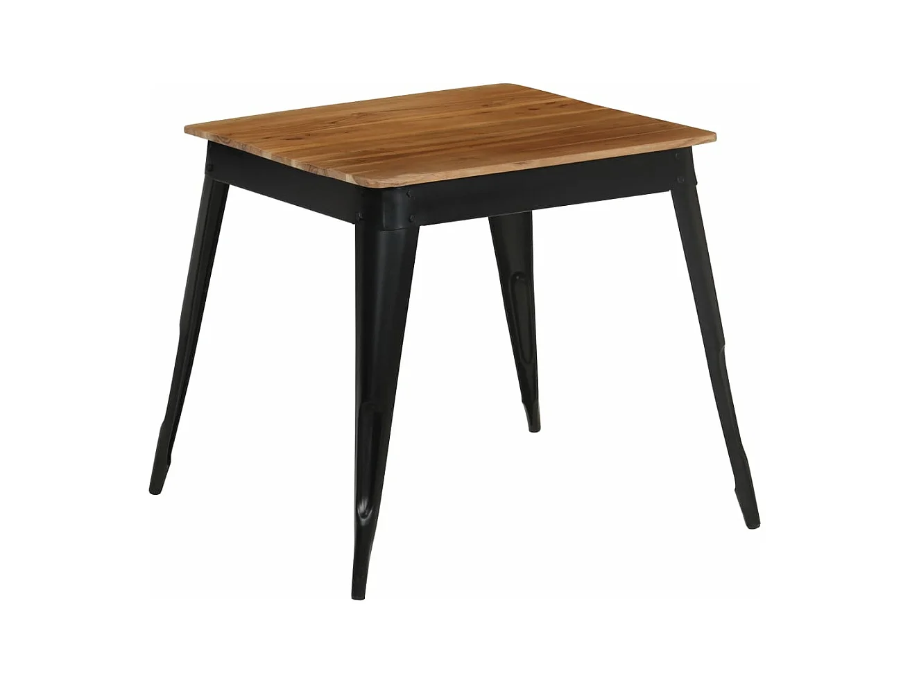 Table de salon salle marron 75 x 75 x 76 cm 0902308