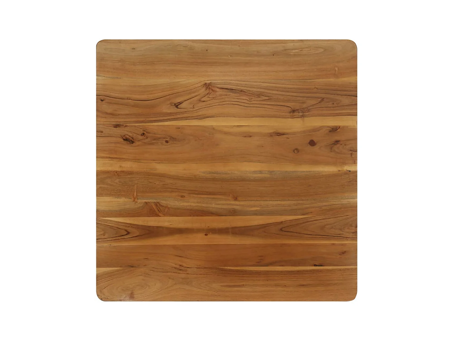 Table de salon salle marron 75 x 75 x 76 cm 0902308