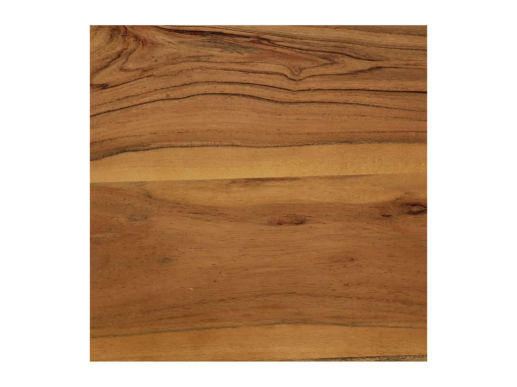 Table de salon salle marron 75 x 75 x 76 cm 0902308