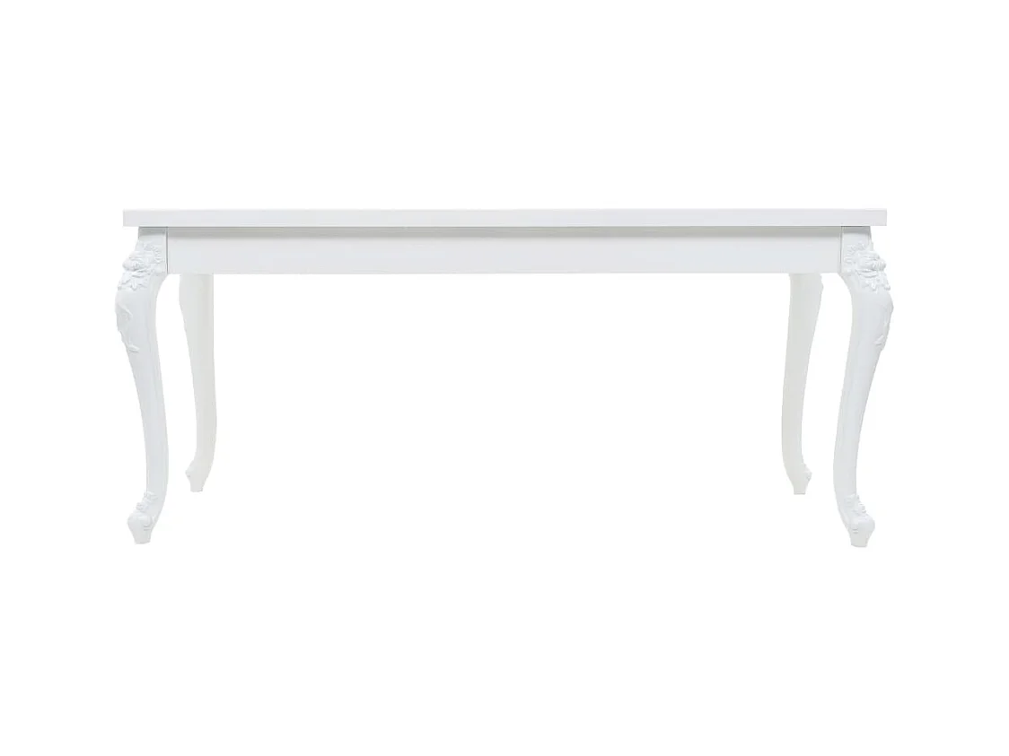 Table de salon salle blanche 179 x 89 x 81 cm 0902163