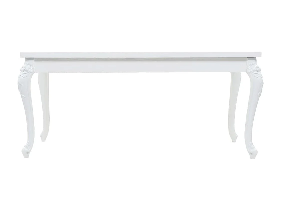 Table de salon salle blanche 179 x 89 x 81 cm 0902163