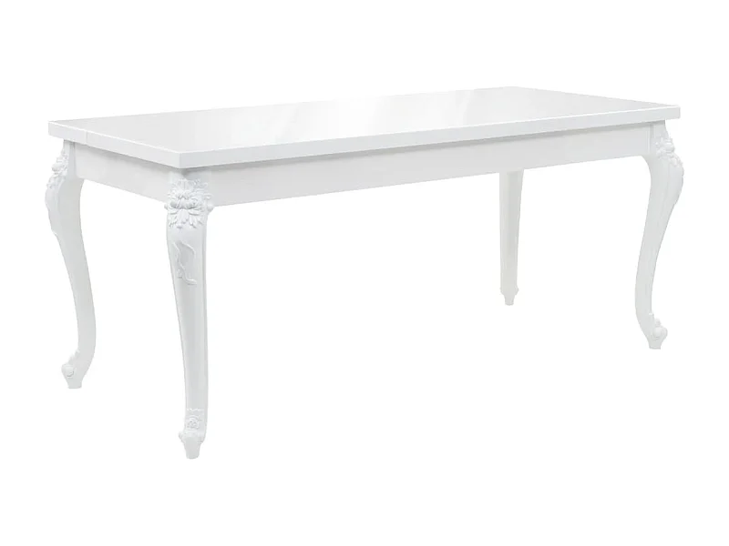 Table de salon salle blanche 179 x 89 x 81 cm 0902163