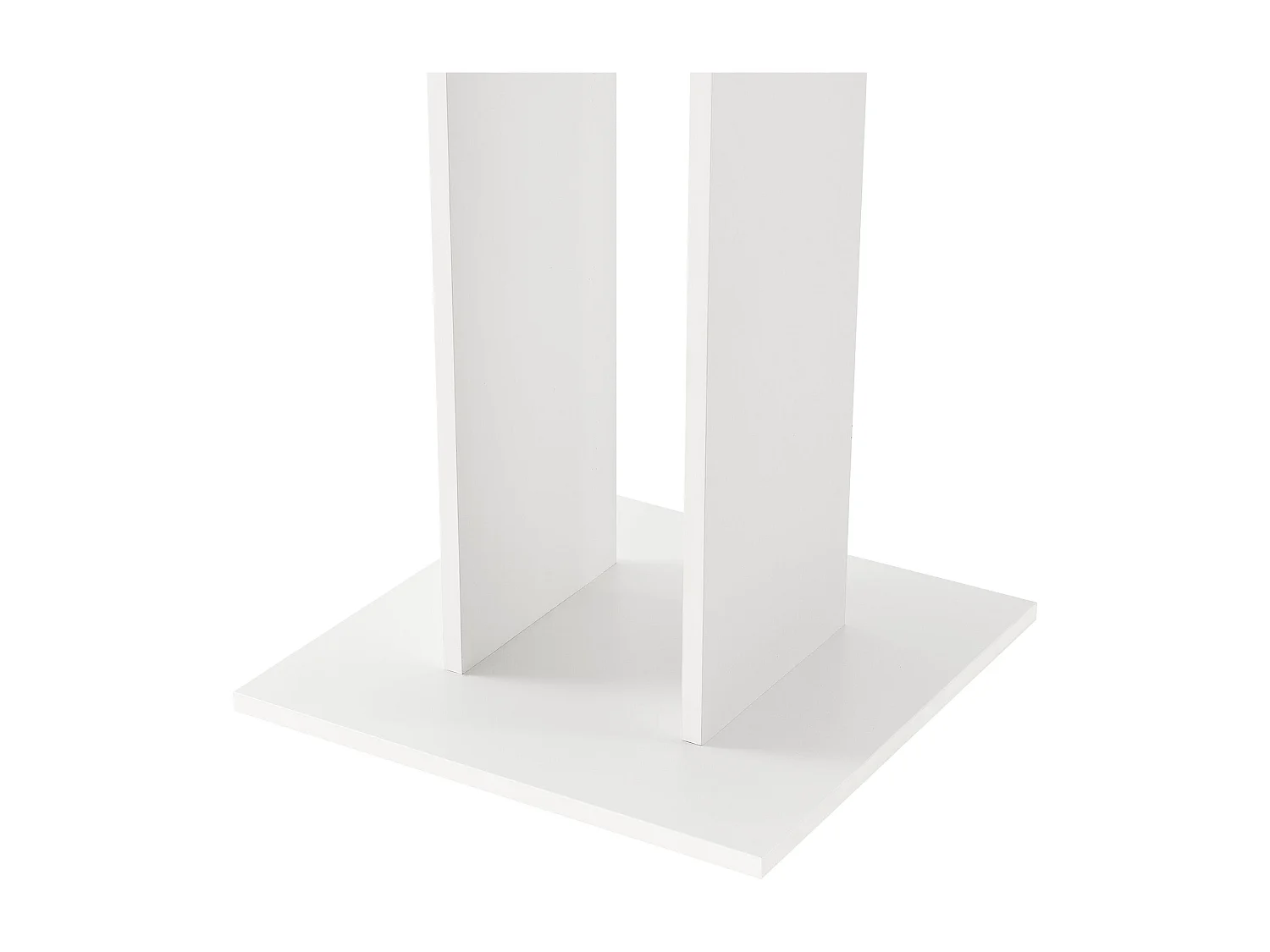 Tavolo da pranzo quadrato di design tavolo da pranzo cucina soggiorno in truciolare melaminico 65 x 65 x 78 cm effetto rovere bianco 03_0006123