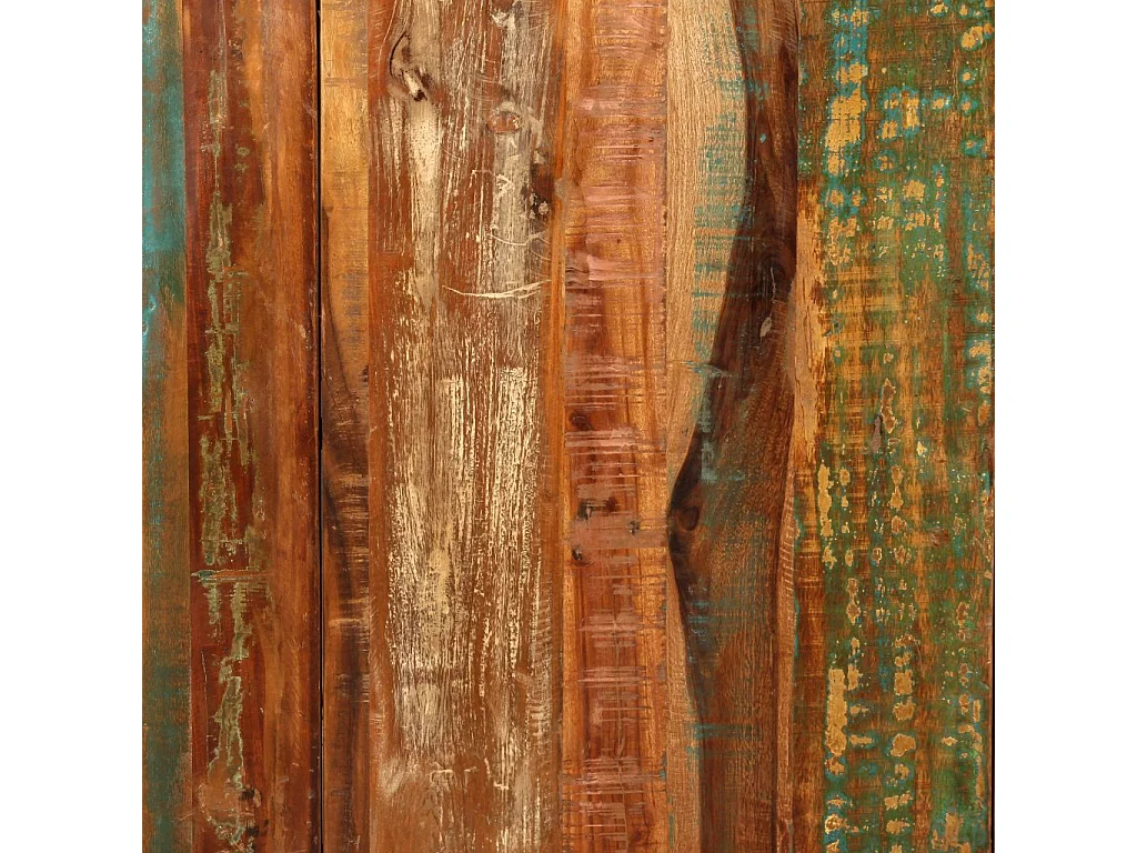 Table de salon salle bois marron 180 x 90 x 76 cm 0902184