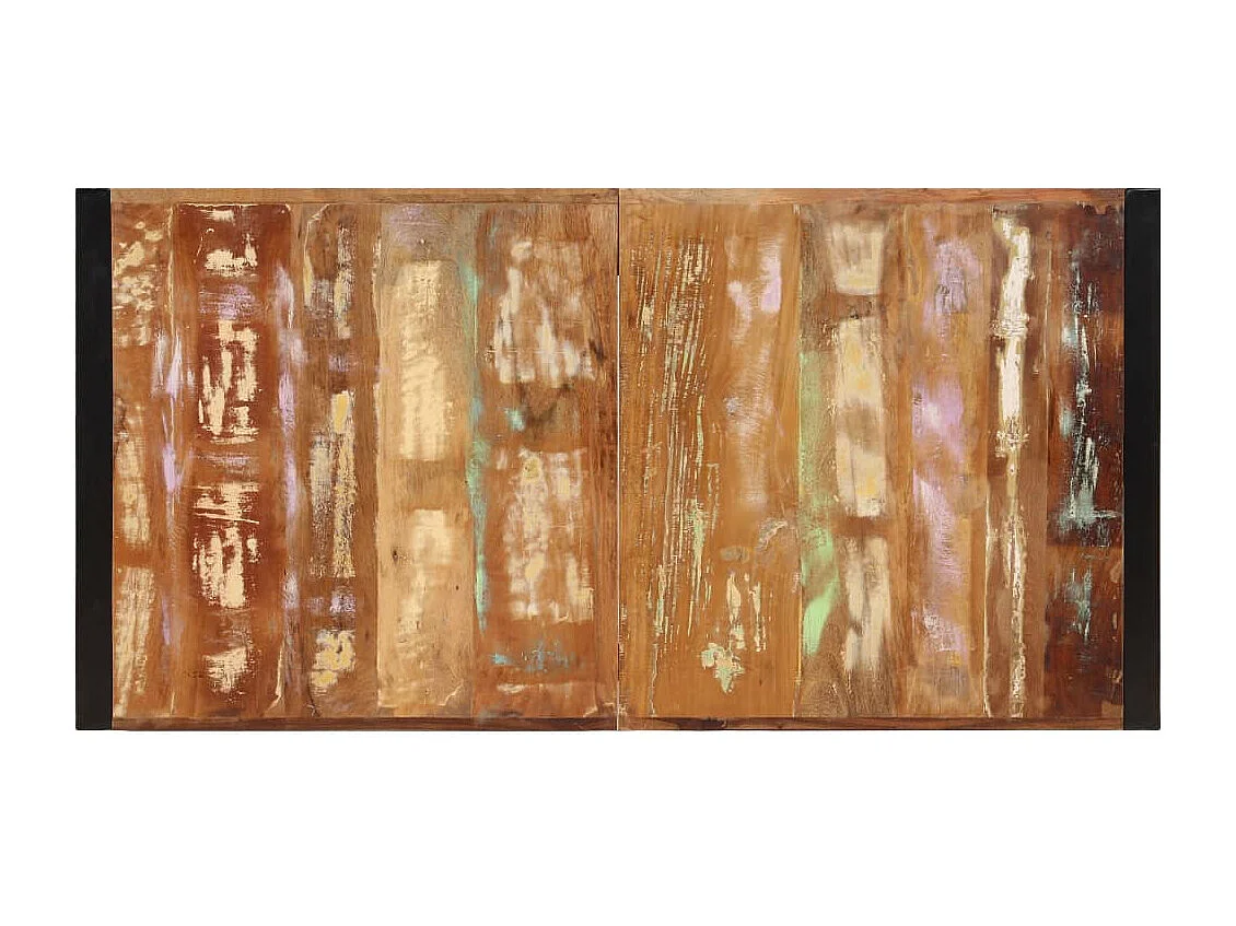 Table de salon salle bois marron 160 x 80 x 75 cm 0902161