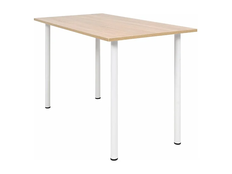 Table de salon salle blanche 120 x 60 x 73 cm 0902132