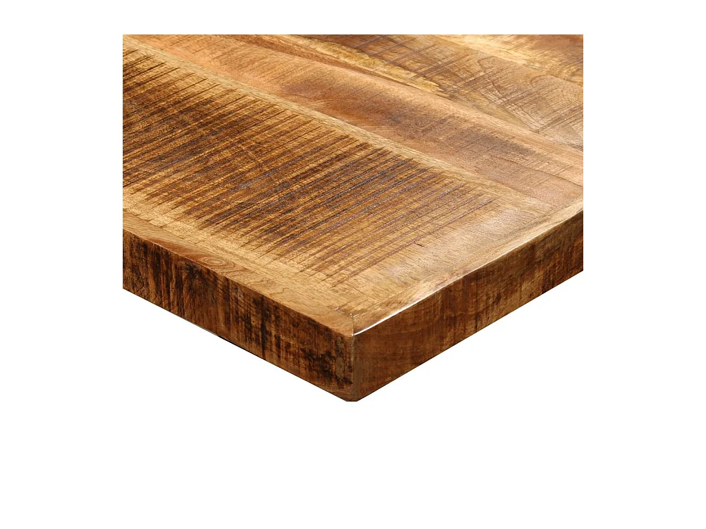 Table de salon salle bois marron 180 x 90 x 77 cm 0902317