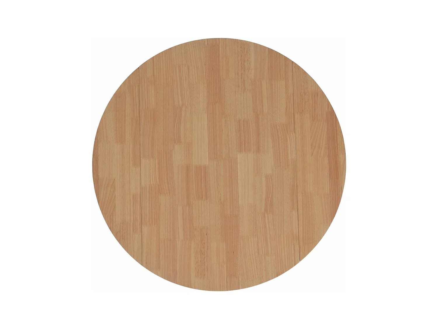 Table de salon salle effet bois blanche 90 x 90 x 75 cm 0902237