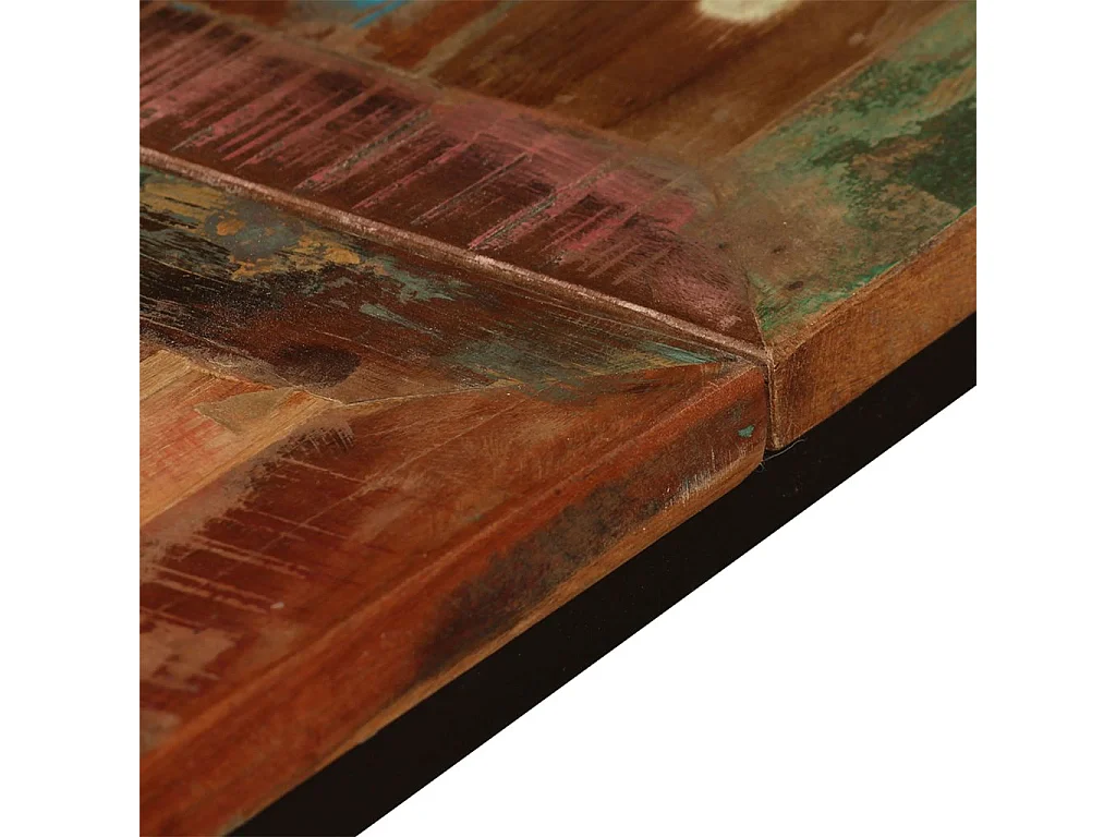 Table de salon salle bois marron 180 x 90 x 76 cm 0902182