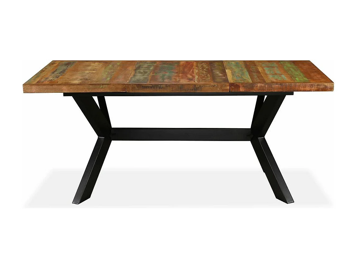 Table de salon salle marron 180 x 90 x 76 cm 0902210