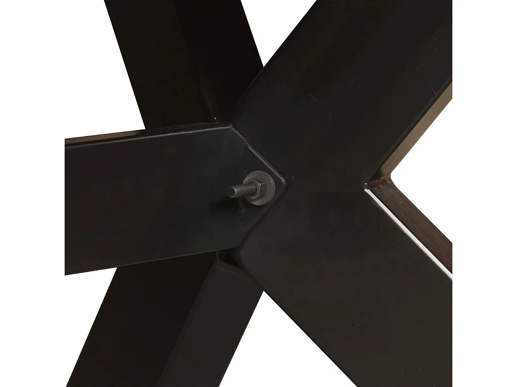 Table de salon salle marron 180 x 90 x 76 cm 0902210